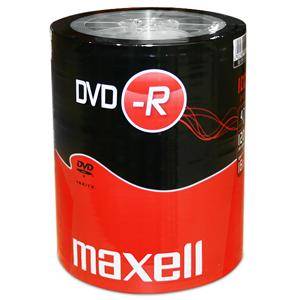 DVD-R Maxell 120min./4,7Gb 16X - 100 бр. в фолио