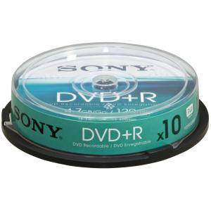 DVD+R SONY 120min./4,7Gb 16X - 10 бр. в шпиндел