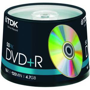 DVD+R TDK 120min./4.7Gb 16x - 50 бр. в шпиндел