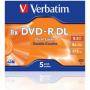 DVD-R Verbatim Dual Layer 240мин./8.5Gb 4X Box