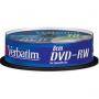 DVD-RW Verbatim 30min./1.4Gb  8cm. 2X (Printable) - 10 бр. в шпиндел