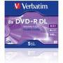 DVD+R Verbatim Dual Layer 240мин./8.5Gb 8X Box