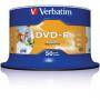 цени - DVD-R Verbatim Wide Photo Inkjet Print 120min./4,7Gb 16X (Printable) - 50 бр. в шпиндел
