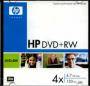 DVD+RW HP (Hewlett Pacard)  120min./4.7Gb. 4X - Slimbox