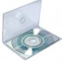 CD-BOX Единична тънка за CD-R визитка (прозрачна)