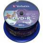 DVD+R Verbatim Wide Photo Inkjet Print 120min./4,7Gb 16X (Printable) - 50 бр. в шпиндел