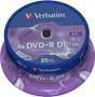 DVD+R Verbatim Dual Layer 240мин./8.5Gb 8X - 25 бр. в шпиндел