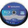 Blu-Ray Verbatim BD-R Dual Layer 50Gb 6X - 10 бр. в шпиндел
