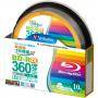 Blu-Ray Verbatim BD-R Double Layer 50Gb 4X (Printable) Japan - 10 броя в шпиндел