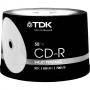 CD-R TDK 80min./700mb. 52X (Printable) - 50 бр. в шпиндел