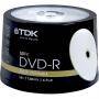 DVD-R TDK 120min./4,7Gb 16X (Printable) - 50 бр. в шпиндел