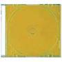 CD-BOX Тънки прозрачни за 1 CD (slim box clear) - Оранжев