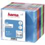 Slim CD кутийки за дискове Hama, опаковка от 25 бр, Цветни, HAMA-51166