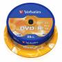 цени - DVD-R Verbatim AZO 4.7GB 16X MATT SILVER SURFACE, 25 броя в шпиндел, 43522