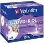 DVD+R Verbatim Dual Layer 240мин./8.5Gb 2.4X (Printable) - Box