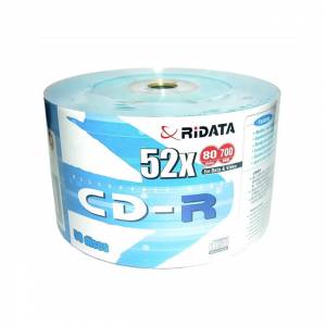 CD-R Ridata 80min./700mb. 52X - 50 бр. в целофан