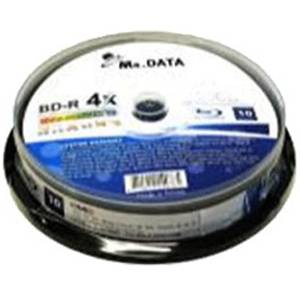 Blu-Ray Mr.Data BD-R Dual Layer 50Gb 4X - 10 бр. в шпиндел