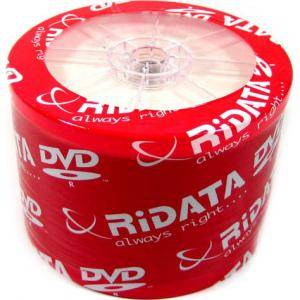 DVD-R RiData 120min./4,7Gb 16X (Printable) - 50 бр. в целофан