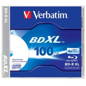 Blu-Ray Verbatim 4X BD-R XL Blu-Ray Media - Box