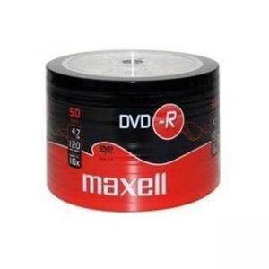 DVD-R MAXELL 4.7Gb/16x, 50 бр. SHRINK WRAPPED, ML-DDVD-R4,7-50-SH