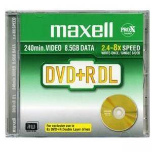 DVD+R Dual Layer, 8.5 ГБ, 8x, 1 бр. jewel case, В кутия, ML-DDVD-R-DL-1PK