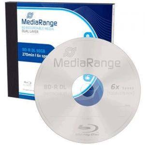 Blu-Ray MediaRange BD-R Double Layer 50Gb 6X - Box