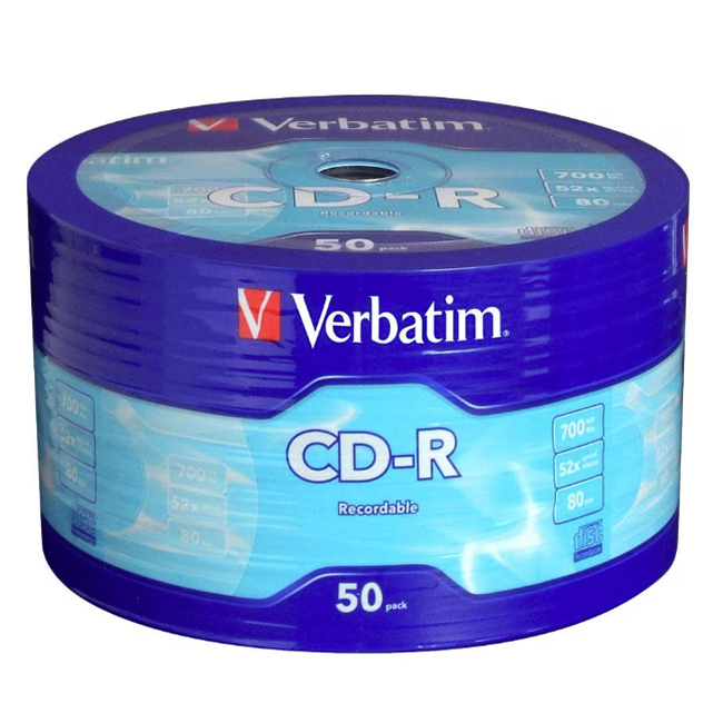 Verbatim Extra Protection, CD-R 700 MB / 80 min 52x, 50 pieces in