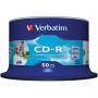 цени - CD-R Verbatim 80min./700mb 52X (Printable) - 50 бр. в шпиндел