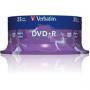 DVD+R Verbatim Matt Silver 120min./4,7Gb 16X  - 25 бр. в шпиндел