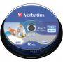 Blu-Ray Verbatim BD-R Single Layer 25Gb 6X (Printable) - 10 бр. в шпиндел