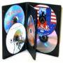 DVD-BOX 22 mm Петорна черна за DVD
