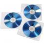 цени - Пластмасови пликчета 2 бр. CD/DVD-та, 50 бр в пакет- за папки