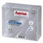 цени - Кутийка за CD/DVD HAMA Double Jewel Case, прозрачен, 5 бр. в пакет, HAMA-44752