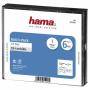 Кутийка за CD/DVD HAMA Multi-Pack 6, прозрачен/черен, HAMA-51292