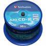 CD-R Verbatim Crystal 80min./700mb 52X - 50 бр. в шпиндел